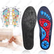 Semelles de massage d'acupression pour soulager les douleurs aux pieds avec soutien de la voûte plantaire